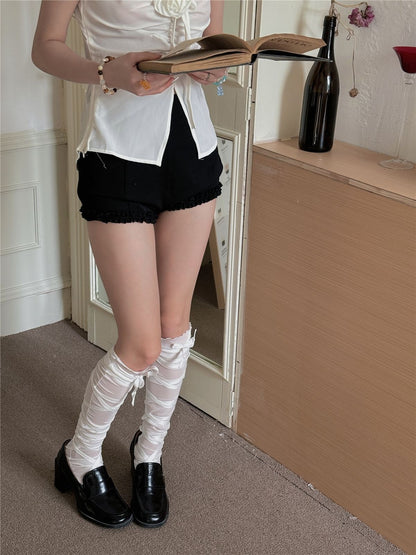 Wavy Ribbon Socks 🎀