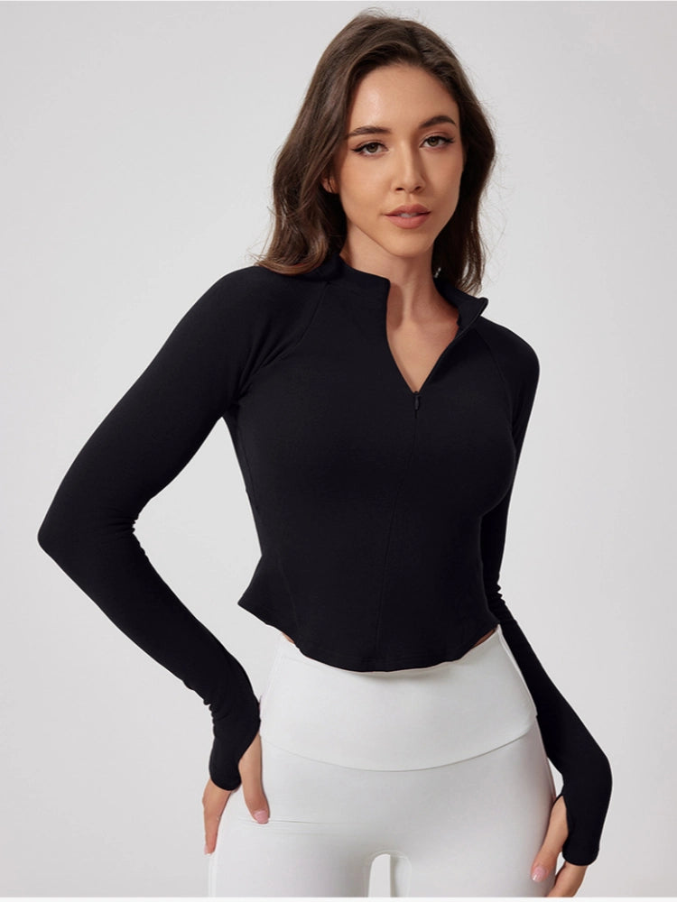 Zip Fleece Top