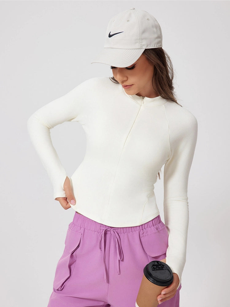 Zip Fleece Top