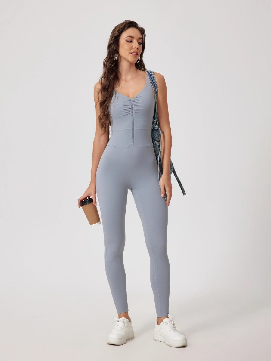 Wavy Muse Zip Catsuit