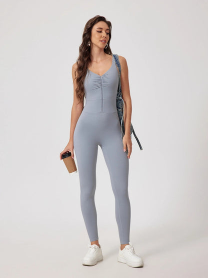 Wavy Muse Zip Catsuit