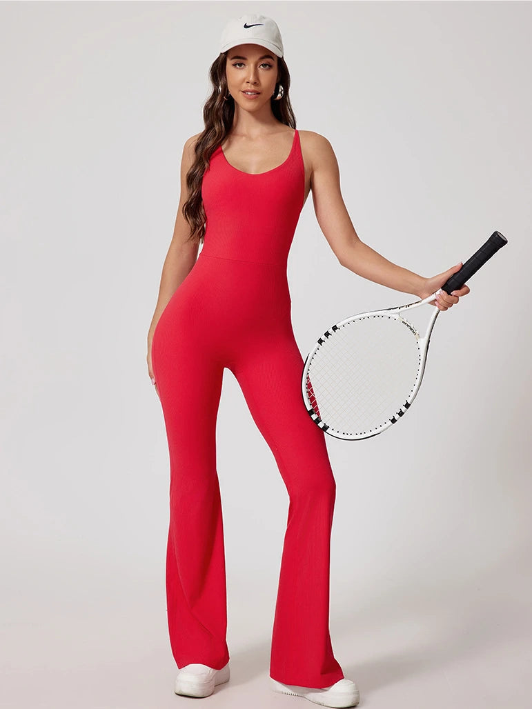 Wavy Flame Catsuit