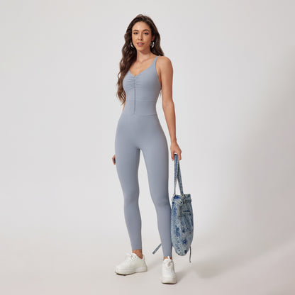 Wavy Muse Zip Catsuit