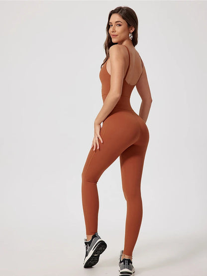 Wavy Muse Zip Catsuit